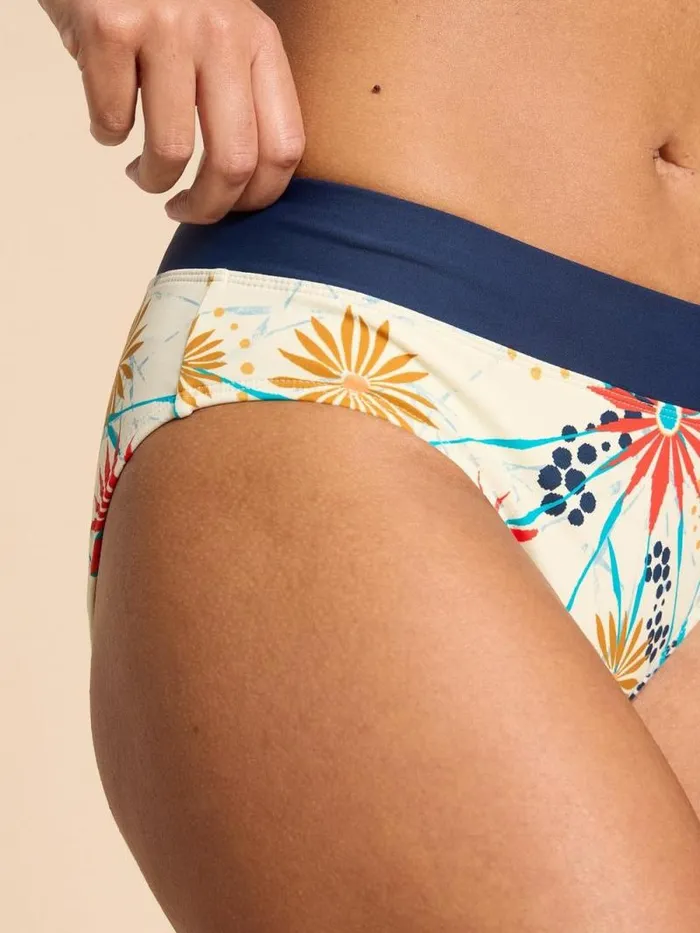 Women Valley Bikini Bottom Ivory Multi White Stuff Swimwear Women Valley Bikini Bottom Ivory Multi White Stuff Swimwear