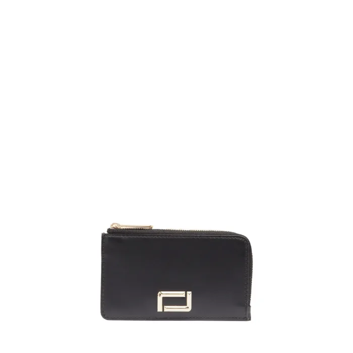 Zip Card Holder Black Women Lancel Card Holder